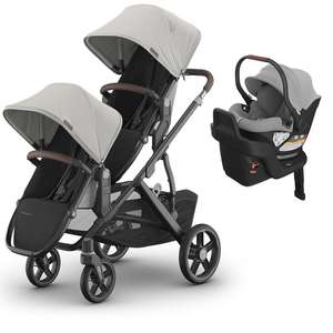 Cochecito UPPA-babys Vista V3 y Sistema de Viaje Aria, Combinación Ligera con Asiento de Auto, Personalización DIY y Soporte OEM - Product Image 1