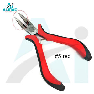 ALMAC Mini pinzas de anillo a presión de 4 ", Alicates de anillo de 5", 9 Uds., Alicates de punta, herramienta de mano para hacer joyas, pinzas para ABALORIOS - Product Image 5