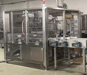 Système de Robot automatique de haute qualité entraînement électrique pour pochette de boisson bouteille d'eau baril poudre liquide visqueux remplissage pour huile - Product Image 1