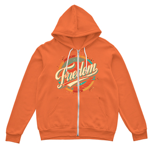 Sweat à capuche zippé en polaire pour homme, 100 % coton, coupe oversize, respirant, écologique, couleur unie, logo personnalisé sérigraphié sur le devant - Product Image 6