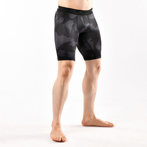 Short de compression personnalisé de qualité sans couture pour hommes course à pied entraînement athlétisme entraînement poche de couche de base serrée service OEM solide - Product Image 4
