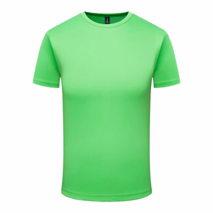10 couleurs séchage rapide col rond T-shirt personnalisé imprimé brodé Logo sport Fitness haut à manches courtes chemise de course 4xl - Product Image 4