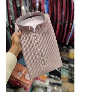 Kurta de algodón suave puro para hombres con comodidad ligera y tela de verano transpirable proveedor indio - Product Image 4