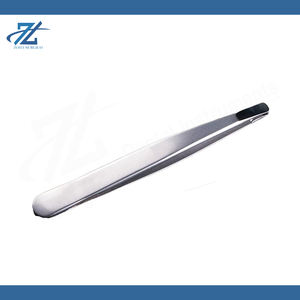 แหนบถอนขนคิ้วสแตนเลสโค้งคุณภาพสูง ระดับมืออาชีพ เป็นมิตรกับสิ่งแวดล้อม ทนทาน สำหรับถอนขนและดูแลหนวด - Product Image 2