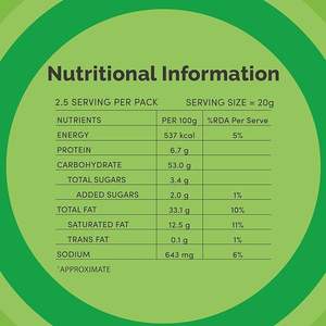 Lay's American Style Cream & Cebolla Sabor Chips 30g - Product Image 6