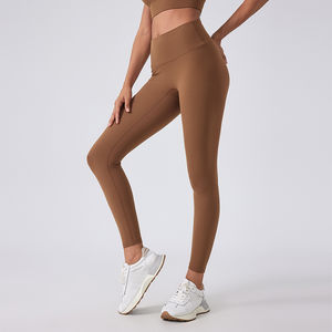 Mallas deportivas de cintura alta para mujer, mallas deportivas Lulemon para mujer, para gimnasio, entrenamiento deportivo, mallas de Yoga para mujer de alta calidad - Product Image 3