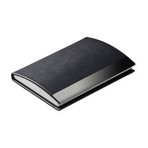 עור כרטיס בעל עסק אישית וראשי התיבות עסקים, מותאם אישית כרטיס ביקור מקרה - Product Image 1