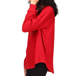 Sudadera de Invierno para Mujer, Cuello Redondo, Estilo Holgado, Logotipo Personalizado en la Parte Delantera, Moda Urbana Ecológica - Product Image 6
