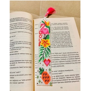 Marcapáginas con Cuentas al por Mayor con Bordado de Cuentas de Semillas, Logotipos Personalizados, Regalo Perfecto, Marcapáginas con Bordado de Cuentas - Product Image 5