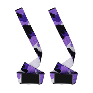 Heavy Duty Non Slip <b>Wrist</b> <b>Support</b> <b>Gym</b> Straps Padded Cotton Lifting straps <b>for</b> Weightlifting Powerlifting Strength Training - Product Image 5