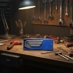 Jeu de clés Allen métriques Gedore (9 pièces) Outil hexagonal pour le fixation, pour le bricolage et l'usage professionnel - Product Image 3