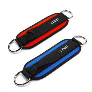 Good Quality Custom Logo Gym Cable Machine <b>Work</b> Out <b>Belt</b> Neoprene Material Ankle Straps Durable Adjustable Non-Slip Hot Sale - Product Image 4