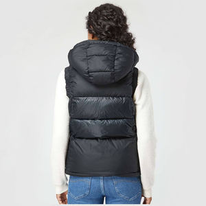 Insulated Vest <b>Women's</b> Winter Warm Waistcoats Lightweight Casual Puffer Vests <b>Hooded</b> <b>Womens</b> Down <b>Gilet</b> Wholesale Padded Outdoor - Product Image 5