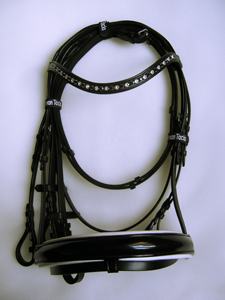 Cabestro de Cuero Elegante para Caballos de Carreras, Equipo Ecuestre, Venta Caliente - Product Image 3