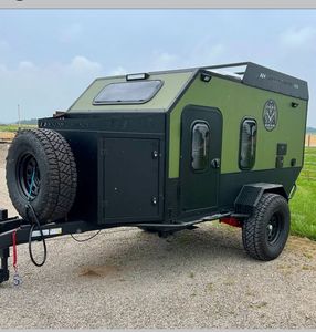 Pequeño Camping Mini Travel Trailer Camper Teardrop Caravan RV en venta | mini cápsula caravana para pequeñas camionetas. - Product Image 6