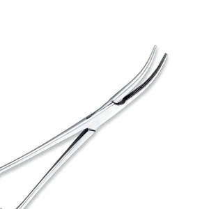 Pinzas de hemostasia de acero inoxidable reutilizables estilo Cairns Dandy, instrumento médico Manual para sujeción de vasos sanguíneos - Product Image 5