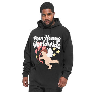 Pull à capuche décontracté à la mode pour hommes 2025 printemps automne nouveau Style contraste couleur Patchwork sweats à capuche pour hommes - Product Image 1