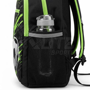 Sac à dos de football pour entraînement, graphismes personnalisés, compartiment à chaussures, poches latérales de rangement, compartiment principal spacieux, nylon, 50-70L - Product Image 6