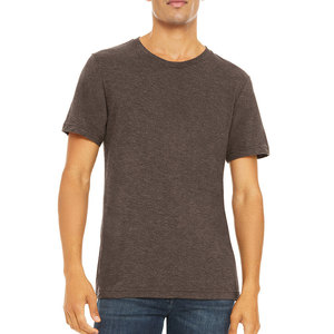 Pour le niveau suivant couleur unie t-shirts 100% coton respirant 200 grammes Jersey bas quantité minimale de commande usine en gros impression de Logo personnalisé - Product Image 6