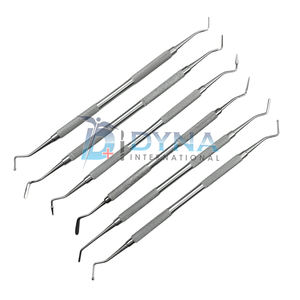 Juego de instrumentos de llenado compuesto dental de alta calidad 6 uds, Instrumentos dentales certificados CE - Product Image 4