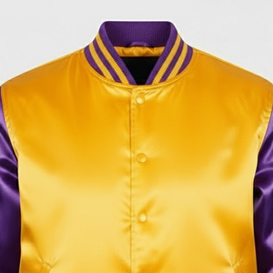 Chaquetas Varsity de Satén para Hombre de Primera Calidad, Impresión de Logotipo Personalizada, Estilo Urbano, Chaquetas Letterman con MOQ Bajo - Product Image 4