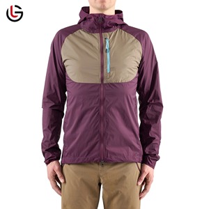 Veste coupe-vent pour homme de qualité supérieure, imperméable, col montant, capuche, caractéristiques réglables, logo frontal, vente en gros, hiver - Product Image 2