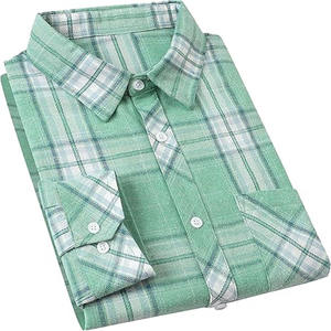 Camisa de Franela para Hombre de Material Duradero, Disponible al por Mayor, Camisa de Franela para Hombre Antiarrugas Hecha a Medida con Calidad Premium - Product Image 3