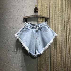 Short décontracté personnalisé pour femmes, haut de gamme tendance, short en jean pour femmes, 100% coton, vente en gros de shorts en jean - Product Image 6