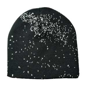 หมวกบีนนี่ผ้าแจ็คการ์ดคุณภาพสูงยูนิเซ็กซ์หมวกถักแบบไม่มีกระดุมข้อมือพิมพ์ลายทั้งตัวสำหรับผู้ใหญ่แบบลำลองเดินทางกลางแจ้งปัก3D - Product Image 6