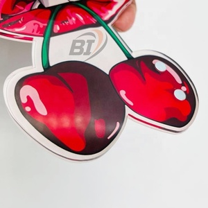 Acrylic Lash <b>Tiles</b> <b>Magnetic</b> Holding Tweezers for Lash Extension Lips with Cherries Design Custom Logo Sustainable Eyelash <b>Tiles</b> - Product Image 6