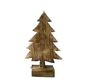 Arbre de noël décoratif en bois fini rustique Antique, fabricant de plateau de Table en bois poli personnalisé, arbre de noël en gros - Product Image 6