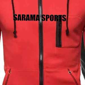 Ensemble de survêtement avec logo brodé personnalisé, fabrication, design classique, doux, confortable, survêtements standard - Product Image 2