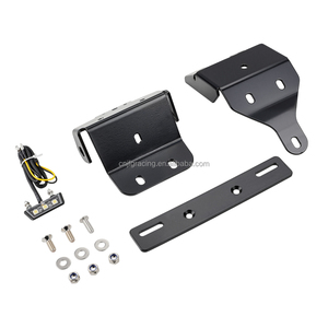 Soporte de matrícula corto de aluminio para CFMOTO 450NK 450SR 450SS 450SRS 250SRS 300SR 300SS, piezas de motocicleta - Product Image 4