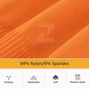 Femmes Solide Taille Moyenne Spandex/Nylon Léger Respirant Séchage Rapide Sans Couture Taille Élastique Leggings Gym Fitness Workout Yoga - Product Image 6