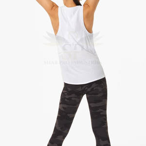 ¡Camisetas sin mangas de mujer de secado rápido a la moda tela de punto transpirable para uso al aire libre en Stock! - Product Image 4