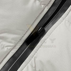 Veste à bulles professionnelle pour hommes en gros avec logo personnalisé tissu à capuche de haute qualité longue condition neuve - Product Image 6