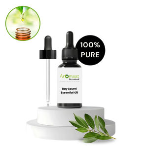 Natural Pure Bay Laurel Leaf <b>Essential</b> <b>Oil</b> Premium Grade Steam Distilled Undiluted for <b>Hair</b> Care-Aromaaz International - Product Image 2
