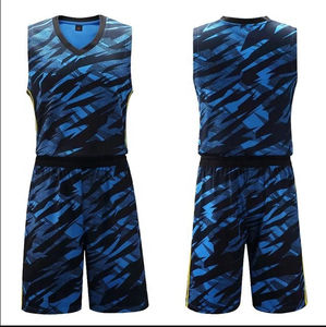 Último diseño de alta calidad Nueva temporada Logotipo de equipo personalizado Baloncesto juvenil Reversible Jersey Impreso Uniforme de baloncesto Servicio OEM - Product Image 2