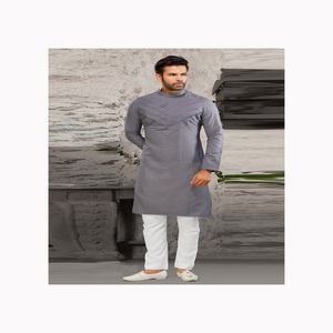 Shalwar Kameez pour homme, été, 100% coton, respirant, style streetwear, nouveau design 2024 - Product Image 5