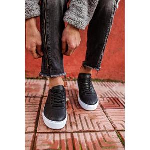 Chaussures décontractées 060 Noir (Semelle Blanche) - Product Image 5