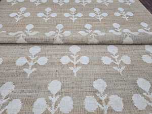 Luxury Eco-Friendly Woven Cotton Jute Rug High Sale Abstract Pattern Door <b>Mat</b> for Living Room Multiple Sizes Available - Product Image 5