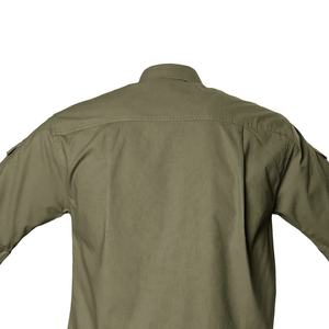 Chemise d'extérieur en coton tricoté respirant pour hommes, à séchage rapide et froid, Protection UV, convertible, à demi-manches, Style Safari - Product Image 6