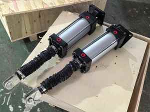 Cilindro neumático de varilla de pistón extendido duradero con cubierta antipolvo para máquinas de barco - Product Image 5