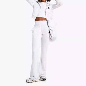 Vintage Acid Wash vente en gros 2 en 1 poids lourd hiver sweat à capuche zippé pour les femmes 100% coton - Product Image 1