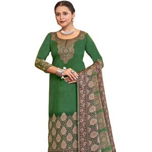 เสื้อพิมพ์ลายดิจิตอล Pashmina แท้ด้านบนและด้านล่างปั่นหนักกับผ้าคลุมไหล่ลายทแยง - Product Image 1