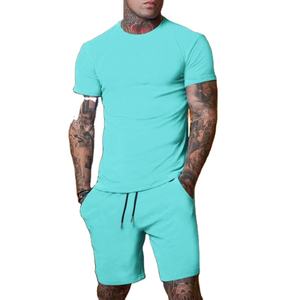 Ensemble Vêtements de Sport Décontractés pour Homme Nouveau Style Short Chemise à Manches Courtes avec Logo Nouveau Design Taille XL Collection Eté en Soldes en Ligne - Product Image 4