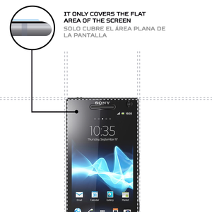 ANTISHOCK <b>Screen</b> Protector for Sony Xperia S Premium Protective Film for Your Device - Product Image 3