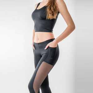 Conception de performance active avec confort de taille haute et matériau flexible parfait pour le sport et l'utilisation de leggings de yoga sur toute la longueur - Product Image 3