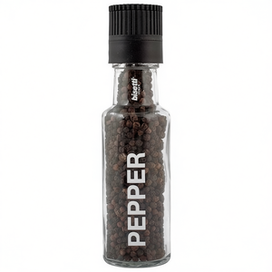 Moulin à poivre transparent Bisetti 16 cm 6940 Outil pour herbes et épices - Product Image 2