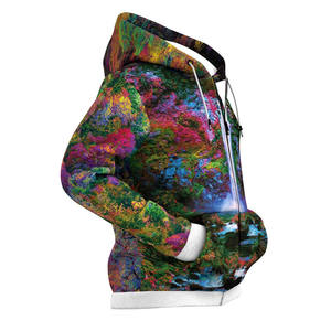 Sweat-shirt pour homme de qualité supérieure, créez votre propre style streetwear avec un motif brodé 3D, technique de sublimation - Product Image 4